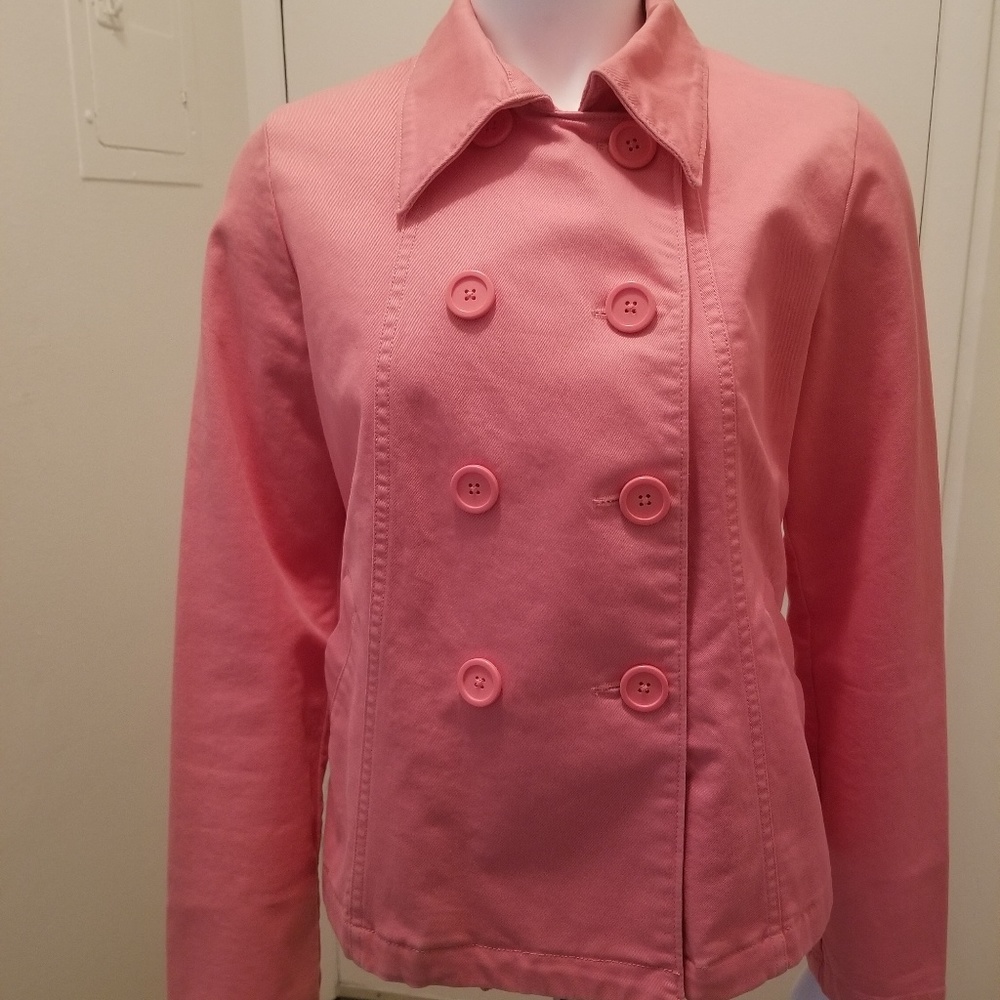 GAP Double Breasted Short Trench Jacket